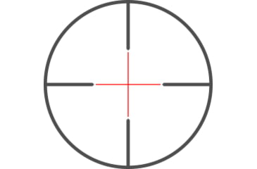 Image of EOTech Vudu X 1-6x24mm Rifle Scope, 30mm Tube, Second Focal Plane, DP1 Reticle, Matte Black, VDX1-6SFDP1