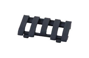 Image of Ergo Grip Lowpro 5-slot Picatinny Rail Wire Loom, Black 4380-BK