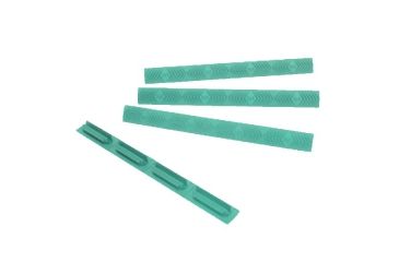 Image of Ergo Grip M-LOK Wedgelok Rail Cover, 4Pk, Robbins Egg Blue, 4332-4PK-REB-B