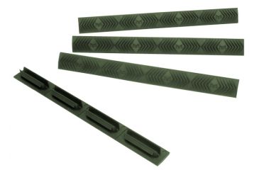 Image of Ergo Grip M-LOK Wedgelok Rail Cover, 4Pk, OD Green 4332-4PK-OD-B