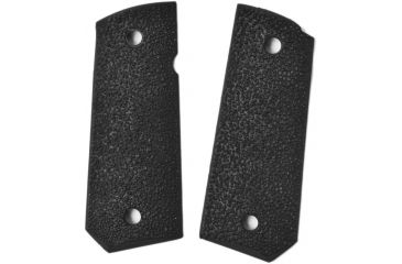 Image of Ergo Grip Xtro Officers Model 1911 Grip Tapered Bottom Hard Rubber 4520-BK
