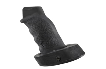 Image of Ergo Tactical Deluxe Flat Top Grip with Palm Shelf Suregrip, AR15, Black, 4035-B-BK