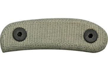 Image of Esee Candiru Handles, Green Canvas Micarta Handle ESCANHDLCNV