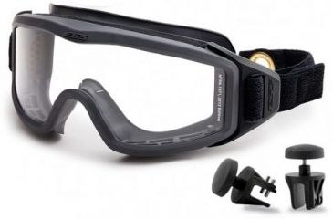 Image of ESS FirePro 1971 EX 1 Ballistic Goggles w/ Semi Permanent Mounting Brackets 740-0535