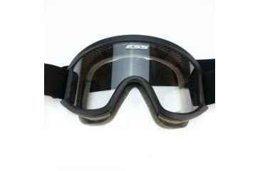 Image of ESS Profile TurboFan Military/Tactical Goggles - Black Frame, Clear &amp; Smoke Gray Lenses