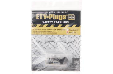Image of Etymotic Research ER20HD Safety High-Definition Earplugs, White, Large, ER20-SFT-WHITE