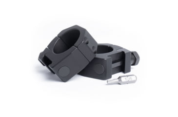 Image of Evolution Gun Works Keystone Series Scope Ring Set, 1in Tube, .990in Medium, Black, 62001