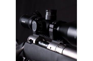 Image of Evolution Gun Works Keystone Series Scope Ring Set, 1in Tube, .990in Medium, Black, 62001