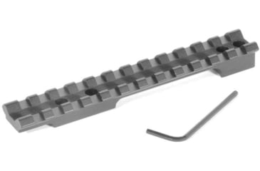 Image of Evolution Gun Works Picatinny Rail Scope Mount, Mini Mini Mauser Zastava M85, Ambidextrous, 20 MOA, 5.09in, Aluminum, Matte Black, 47042