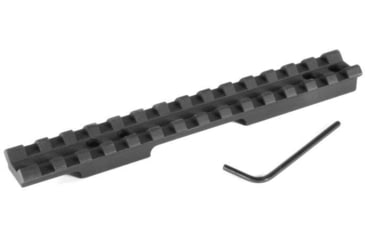 Image of Evolution Gun Works Savage 93 1-5/8in Ejection Port UNDRILLED Picatinny Rail Scope Mount 0 MOA, Black, 41603