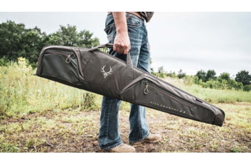 Image of Evolution Outdoor Hill Country II Rifle Case, 54x11.5, 1680 Denier Poylester, Green/Walnut, Fits Scoped Rifles 44384-EV