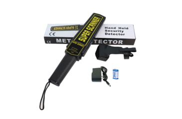 Image of ExecDefense USA Handheld Scanner Metal Detector, Black, Universal, ED-HMB-01