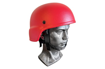Image of ExecDefense USA MICH Fire Ballistic Helmet, III-A, Red, XL, E-FBH-XL