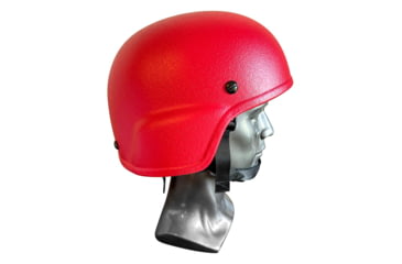 Image of ExecDefense USA MICH Fire Ballistic Helmet, III-A, Red, XL, E-FBH-XL
