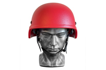 Image of ExecDefense USA MICH Fire Ballistic Helmet, III-A, Red, XL, E-FBH-XL