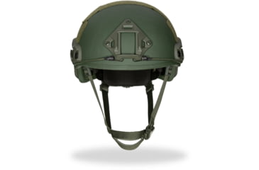 Image of ExecDefense USA High-Cut Level III A Ballistic Helmet, Green, Large, EXH-09708-GL