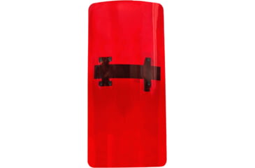 Image of ExecDefense USA Laser-Resistant Anti-Riot Shield, Transparent, Standard Size, 35.5in x 19.5in, EDX-227-S