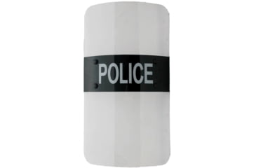 Image of ExecDefense USA Protec-X Classic Riot Shield, Transparent, Standard Size, 35.5in x 19.5in, EXS-221