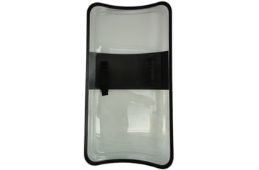 Image of ExecDefense USA RUB-X Riot Shield, Transparent, Standard Size, 35.5in x 19.5in, EXS-221-S
