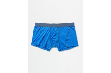 Image of ExOfficio Give-N-Go Sport 2.0 Boxer Brief - Mens, 3 in, Lagoon/Steel Blue, 2XL, 12416717-23292-2XL
