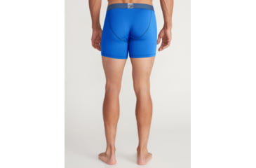 Image of ExOfficio Give-N-Go Sport 2.0 Boxer Brief - Mens, 6in, Lagoon/Steel Blue, Extra Large, 12416718-23292-XL