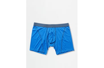 Image of ExOfficio Give-N-Go Sport 2.0 Boxer Brief - Mens, 6in, Lagoon/Steel Blue, Extra Large, 12416718-23292-XL