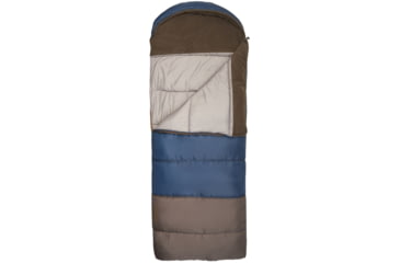 Image of Exxel Outdoors Monterey 30-40 Degrees Sleeping Bag, Blue, 84x33in, 74941320