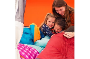 Image of Exxel Outdoors Sapling 40-50 Degrees Youth Sleeping Bag, Blue, 66x26in, 74970720BL