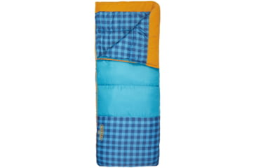 Image of Exxel Outdoors Sapling 40-50 Degrees Youth Sleeping Bag, Blue, 66x26in, 74970720BL