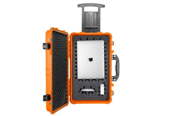 Image of Eylar 22in Carry-On Roller Hard Case Equipped w/Ragar XP Crosslinked Foam Insert, Orange, SA00034-ORG-RG-XP