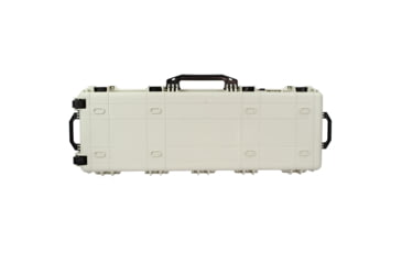 Image of Eylar 44in Protective Roller Rifle Case Waterproof &amp; Shock Proof w/ Foam by Eylar, White, SA00008-Whi