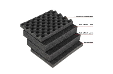 Image of Eylar Compact 9.12in Waterproof Gear Hard Case w/Foam, Polar White, SA00042-WHI