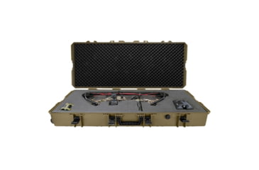 Image of Eylar Intact 48in Stacker Series Deep Wide Roller Rifle Gear Case w/Foam, Green, NG00005-GRN