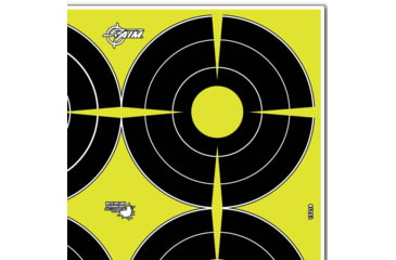 Image of EZ-Aim Allen Non-Adhesive Splash 4 Spot Target, Green, 12X12, 15218