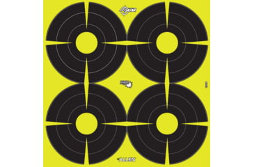 Image of EZ-Aim Allen Non-Adhesive Splash 4 Spot Target, Green, 12X12, 15218