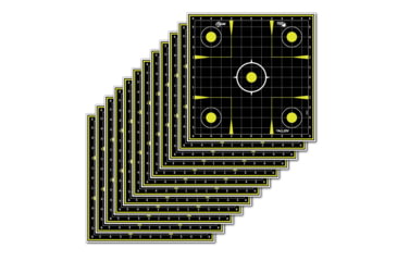 Image of EZ-Aim Allen Non-Adhesive Splash Sight In Grid Target, Green, 12X12, 15211