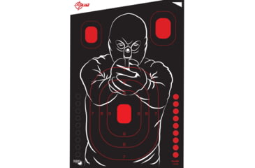 Image of EZ-Aim Allen Splash Non-Adhesive Bad Guy Target, Green, 12X18, 15249