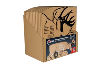 Image of Allen EZ Aim Cardboard Deer Shooting Target, Folded, Deer, 6033