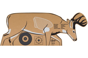 Image of EZ-Aim Cardboard Deer Shooting Target, Folded, 6033