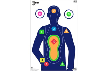 Image of EZ-Aim Command Silhouette Target, 23 x 35, 50-Pack, 15774