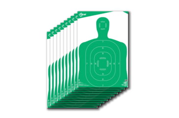 Image of EZ-Aim Splash Silhouette Target, White/Green, 12X18, 15204