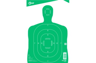 Image of EZ-Aim Splash Silhouette Target, White/Green, 12X18, 15204