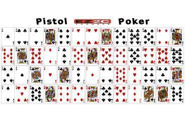 Image of EZ2C Targets Pistol Poker Targets,12x18in EZ2CPP1