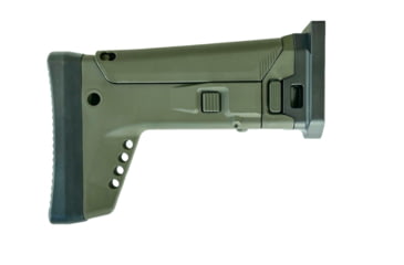 Image of F5 MFG FN Scar F5 Modular Stock System w/ Adapter, Olive Drab Green, 3in x 6in x10 in, F5-MSSFNSCAR-ODG