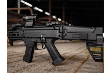 Image of F5 MFG Modular Brace System for CZ Scorpion with Cyberarm, Black, F5-MBSCZCYA-BLK