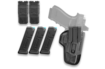 Image of FAB Defense Glock 17 Kit, Black, 18 Round Pistol Magazine, fx-glock17kitb