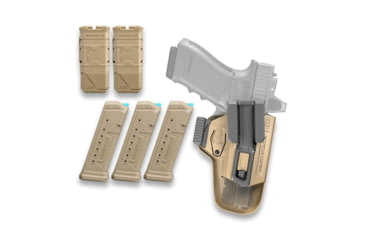 Image of FAB Defense Glock 17 Kit, FDE, 18 Round Pistol Magazine, fx-glock17kitt