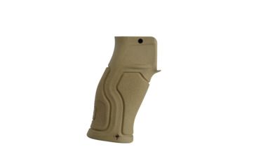 Image of FAB Defense Gradus Flat Beavertail Rubberized Ergonomic AR Pistol Grip, FDE, NSN N, FX-GRADUSFBVT