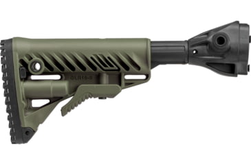 Image of FAB Defense M4 Collapsible Buttstock System for H&amp;K G3, Olive Drab Green, FX-M4G3FKG