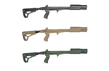 Image of FAB Defense M4 SKS SB Complete Chassis System, w/ Shock Absorbing M4 Tube &amp; Buttstock, Black FX-M4SKSSBB